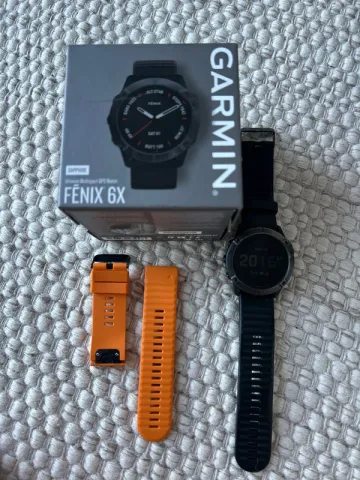 Used Garmin Fenix 6X Sapphire Electronics