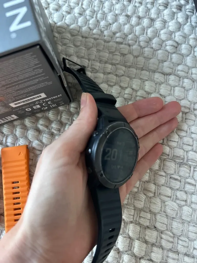 Brugt Garmin Fenix 6X Sapphire bike — billede 4 af 14