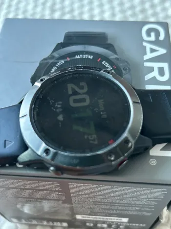 Brugt Garmin Fenix 6X Sapphire bike — billede 10 af 14