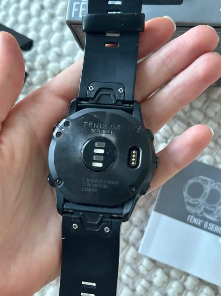 Brugt Garmin Fenix 6X Sapphire bike — billede 14 af 14