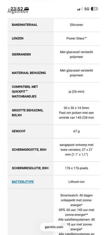 Gebrauchtes Garmin Instinct 2X Solar bike — Bild 5 von 9