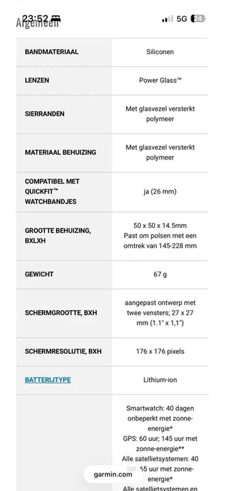 Gebrauchtes Garmin Instinct 2X Solar bike — Bild 5 von 9
