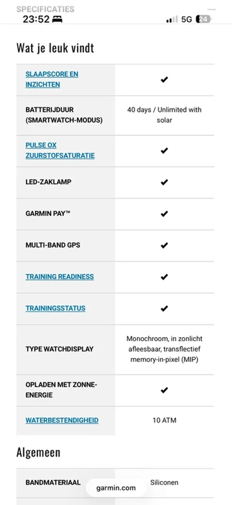 Gebrauchtes Garmin Instinct 2X Solar bike — Bild 4 von 9