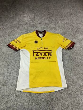 Used Sibille maillot velo homme taille M - 21 7672 cyclisme 70's cycles payan excelsior marseille Cycling Clothing