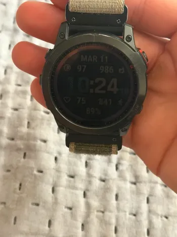 Used Garmin Fenix 7X Solar bike — image 6 of 8