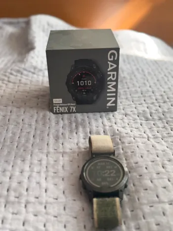 Used Garmin Fenix 7X Solar bike — image 4 of 8