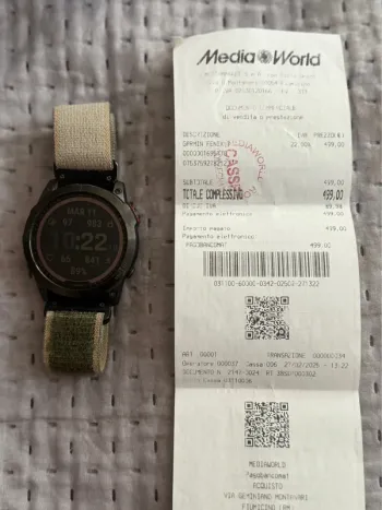 Used Garmin Fenix 7X Solar bike — image 3 of 8