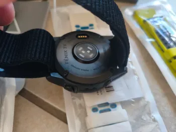 Used Garmin Fenix 7x Sapphire Solar bike — image 3 of 9
