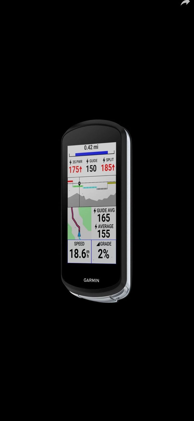 Brugt Garmin Edge 1040 GPS Computer bike — billede 3 af 5