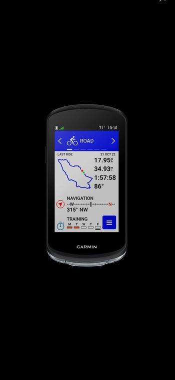 Used Garmin Edge 1040 GPS Computer Cycling Accessories