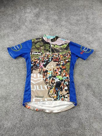 Used Le Tour de France maillot velo homme taille L -36 7853 cyclisme route Tour de France 2001 retro Cycling Clothing