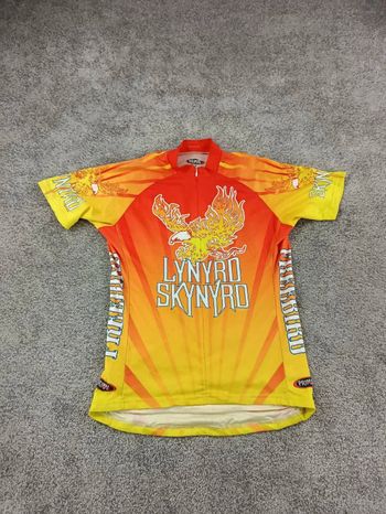 Used primal maillot velo homme taille m -11 7395 cyclisme route Lynyrd Skynyrd Firebird Cycling Clothing