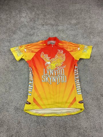 Käytetty primal maillot velo homme taille m -11 7395 cyclisme route Lynyrd Skynyrd Firebird Cycling Clothing