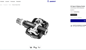 Brugt Giant XC Sport Clipless Pedal 2026 bike — billede 3 af 6