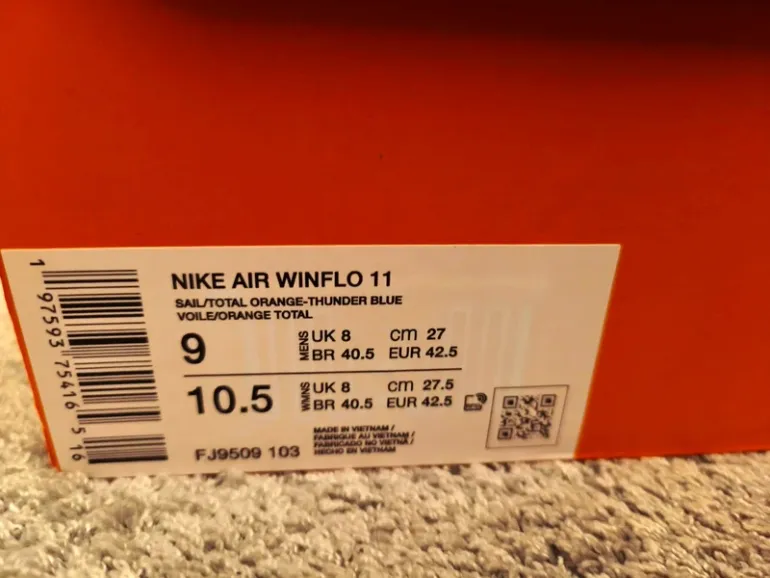 Brugt Nike Air Winflo 11 bike — billede 11 af 11