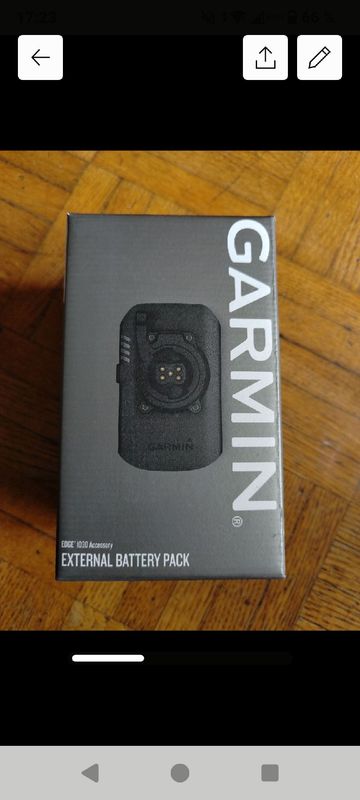 Tweedehands Garmin externe pack bike — afbeelding 2 van 2