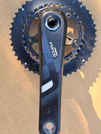 Brugt Sram Force 22 Crankset bike — billede 5 af 9