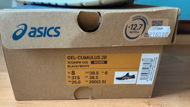 Asics Gel Cumulus 28 bike usato — immagine 10 di 10