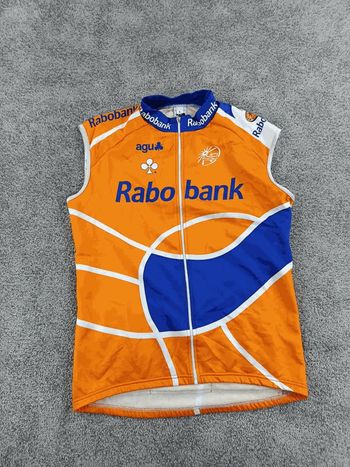 Używany AGU maillot velo court homme taille xxl - 71 5431 - Sans manches Rabobank - cycliste Cycling Clothing