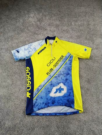 Używany Assos maillot velo homme taille Xxl -21 7667 cyclisme route respirant Retro / xlg Cycling Clothing