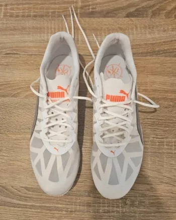 White Puma Evospeed sprint 10 Running Shoes usato