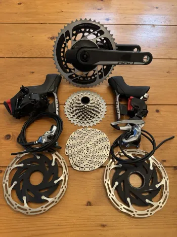 Used Sram Red AXS D1 12-Speed HRD Disc Groupset 2025 Groupset