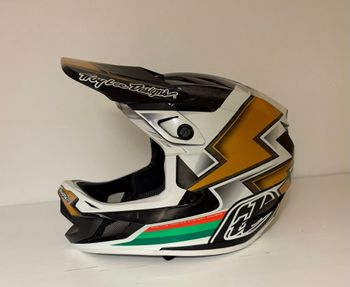 Troy Lee Designs D4 Carbon Helmet Cycling Accessories usato