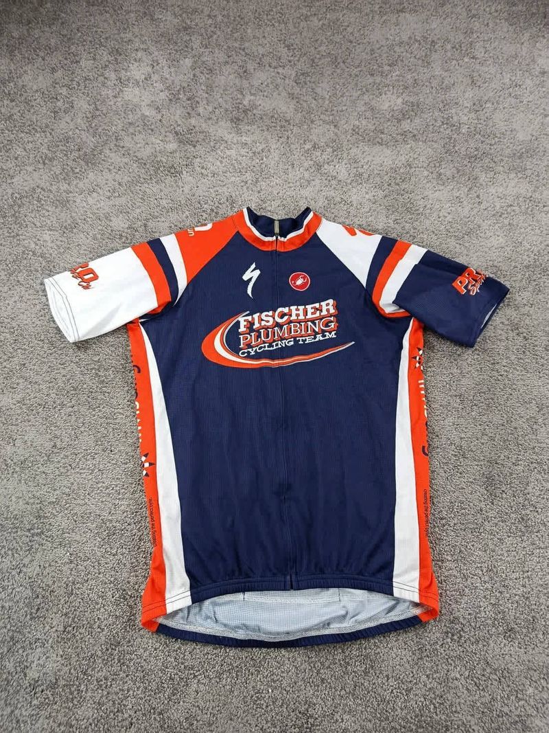 Gebrauchtes Castelli maillot velo homme taille xxl -14 7425 cyclisme route respirant Seattle Cycling Clothing