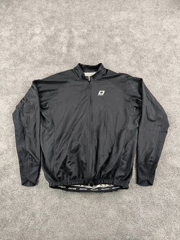 Used doltcini Veste velo mi-saison homme taille 4xl - 52 4935 - noire Cycling Clothing