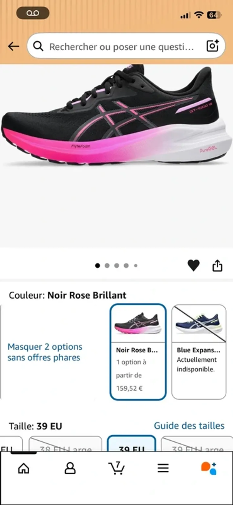 Brugt Asics GT 1000 13 FlyteFoam bike — billede 6 af 9