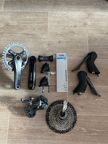 Shimano GRX 820 1x12 Groupset 2024 Groupset d'occasion