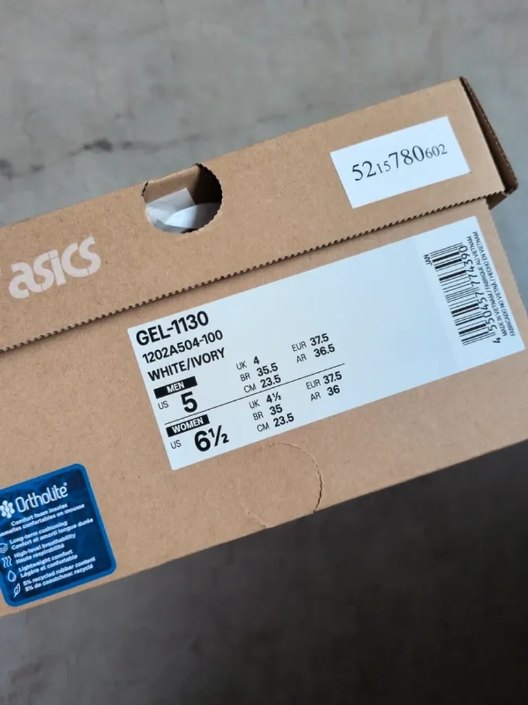 Used White Asics Gel 1130 bike — image 3 of 8