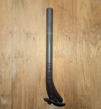 Used Deda SP RS Ti 27, 2 mm, setback 25 mm 2025 Saddles & Seatposts