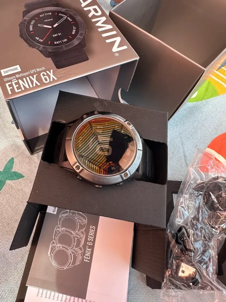 Tweedehands Garmin Fenix 6x Sapphire bike — afbeelding 2 van 4