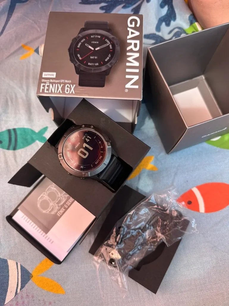 Tweedehands Garmin Fenix 6x Sapphire bike — afbeelding 4 van 4