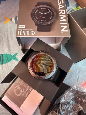 Tweedehands Garmin Fenix 6x Sapphire bike — afbeelding 3 van 4