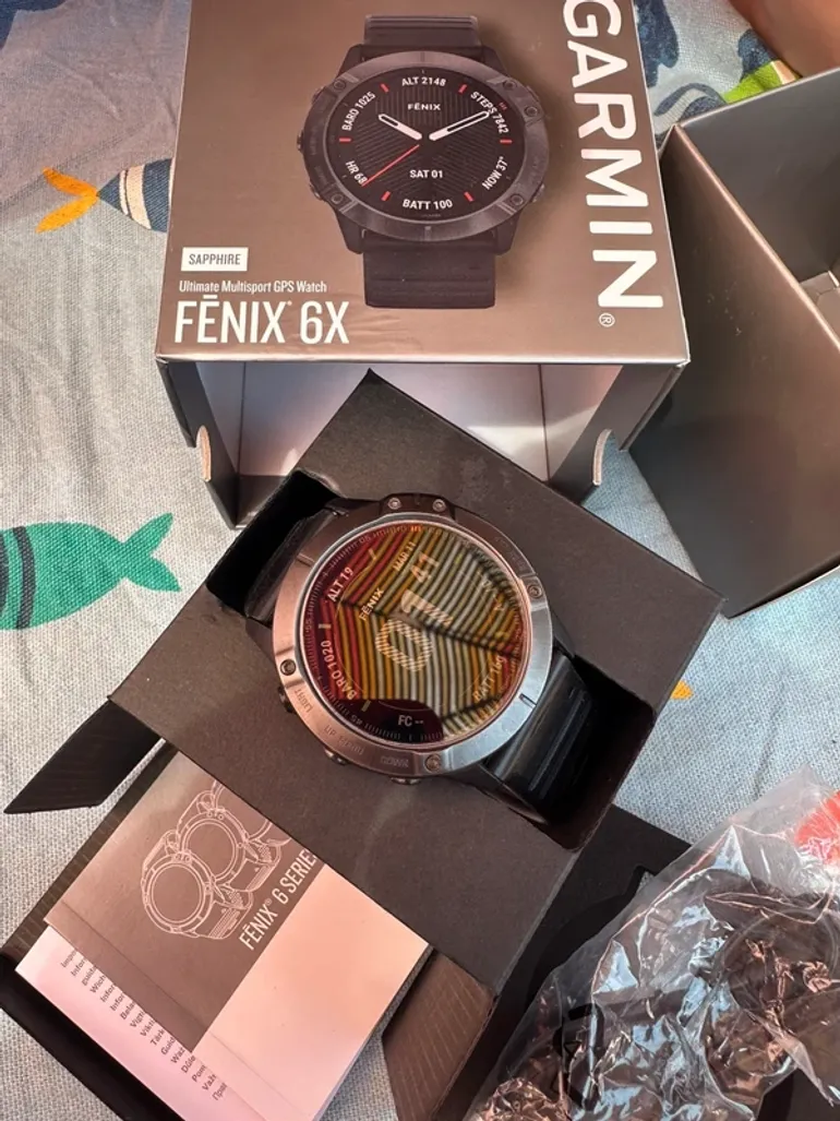 Tweedehands Garmin Fenix 6x Sapphire bike — afbeelding 3 van 4