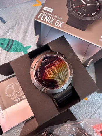 Tweedehands Garmin Fenix 6x Sapphire Electronics