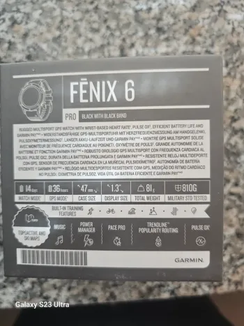 Použité Garmin Fenix 6 Pro Electronics