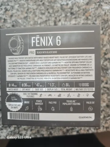 Tweedehands Garmin Fenix 6 Pro Electronics