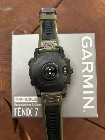 Gebrauchtes Garmin Fenix 7 Sapphire Solar bike — Bild 3 von 5