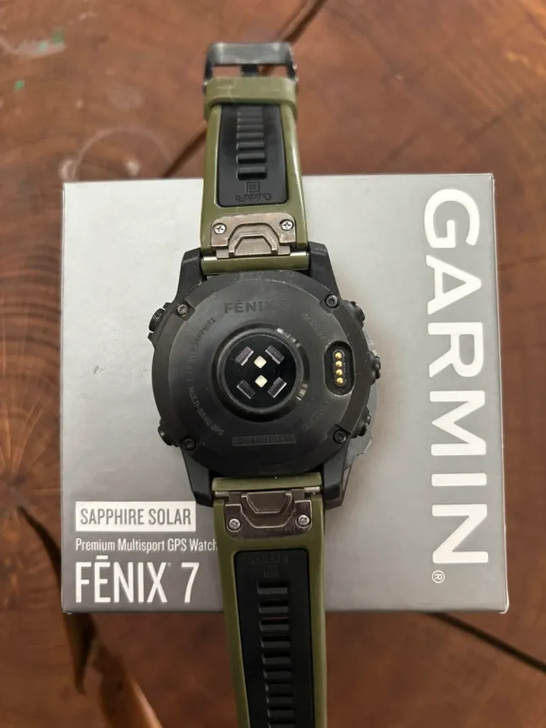 Gebrauchtes Garmin Fenix 7 Sapphire Solar bike — Bild 3 von 5