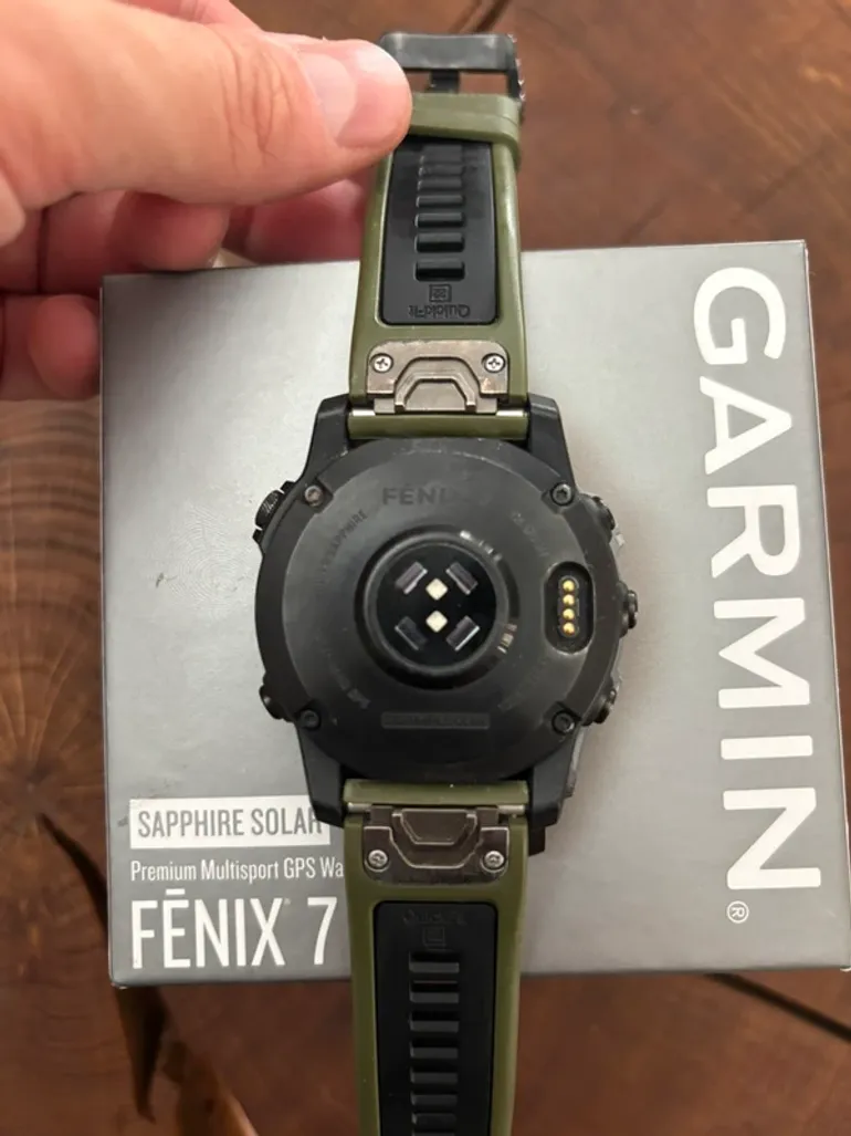 Gebrauchtes Garmin Fenix 7 Sapphire Solar bike — Bild 2 von 5