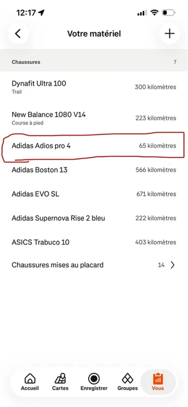 Adidas Adios Pro 4 bike d'occasion — image 6 sur 7