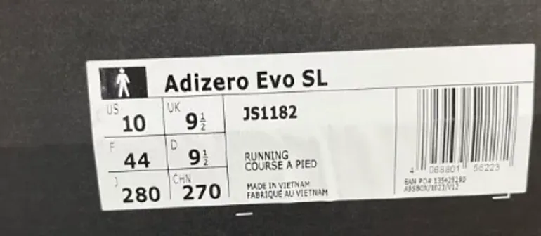 Używany Adidas Adizero EVO SL bike — zdjęcie 9 z 10