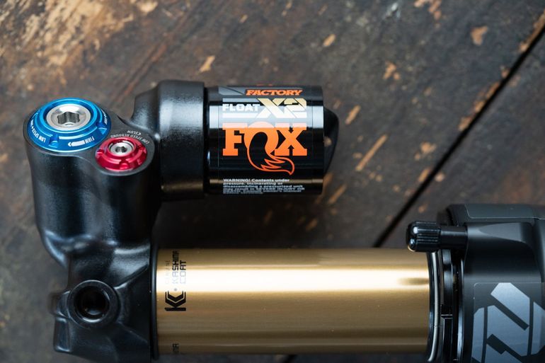 Fox float x2 kashima trunnion 2024 bike usato — immagine 2 di 4