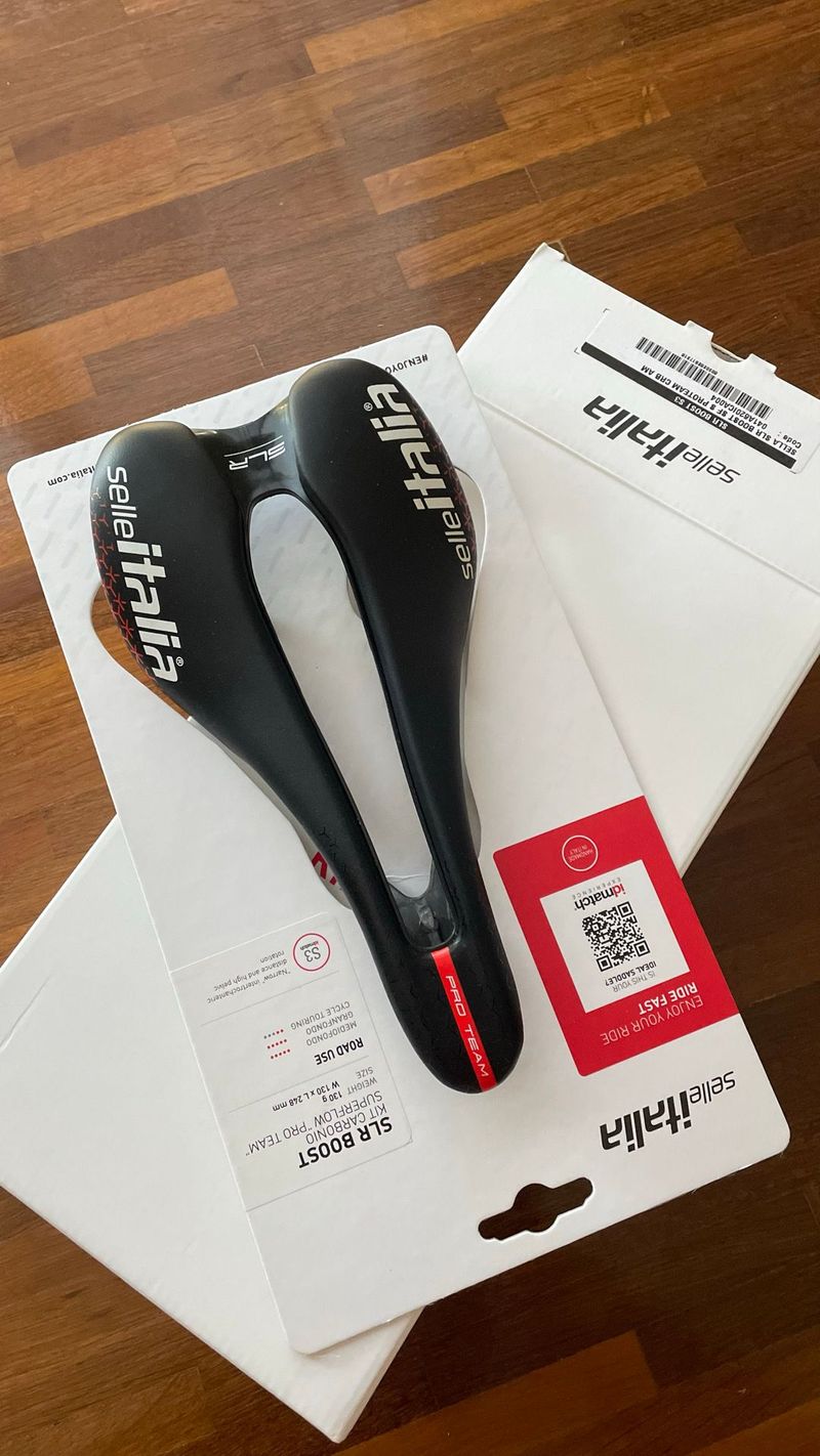 Used Selle Italia SLR PRO TEAM Superflow S3 Sattel Saddles & Seatposts