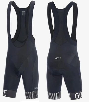 Używany Gorewear Nuova! Salopette C5 Optiline nero bianco 2026 Cycling Clothing