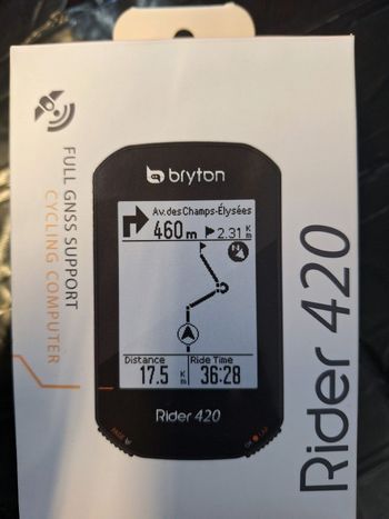 Gebrauchtes Bryton ribera 420 2024 Cycling Accessories