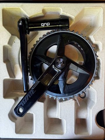 Używany Sram Rival Crankset w Powermeter Drivetrain & Pedals